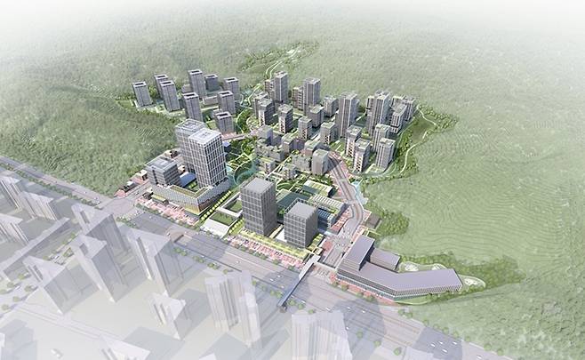 구룡마을 주택정비사업 설계공모 당선작. SH제공