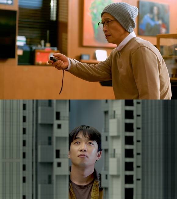 오희준(아래쪽)은 "AI가 무섭더라. 연기도 AI가 하는 시대가 올 것 같다"고 솔직하게 털어놨다. /영화로운 형제