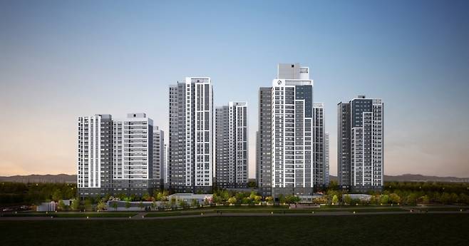 '교산 푸르지오 더 퍼스트' 투시도/사진=대우건설