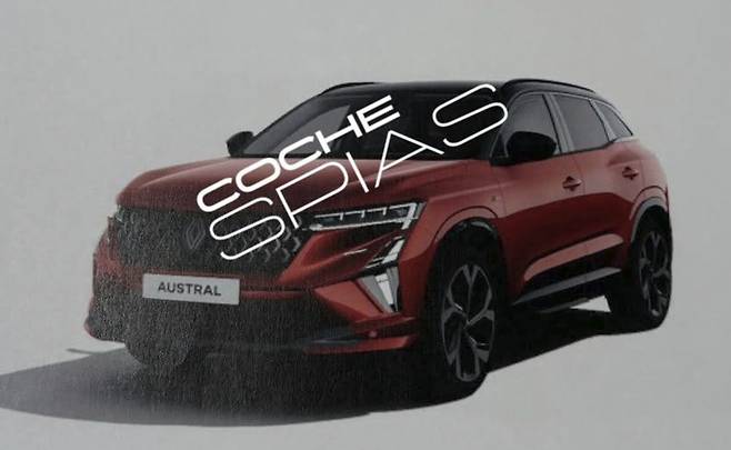 르노 '오스트랄 페이스리프트' (출처 : COCHE SPIAS)