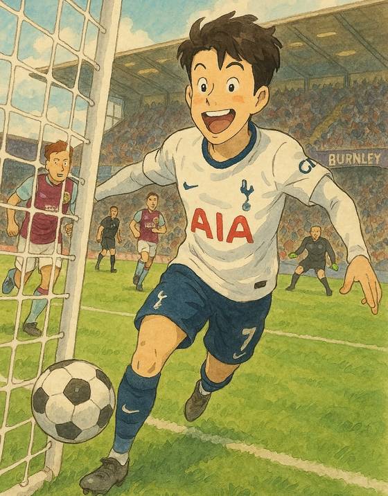 챗GPT로 생성한 축구선수 손흥민 이미지. 사진 챗GPT