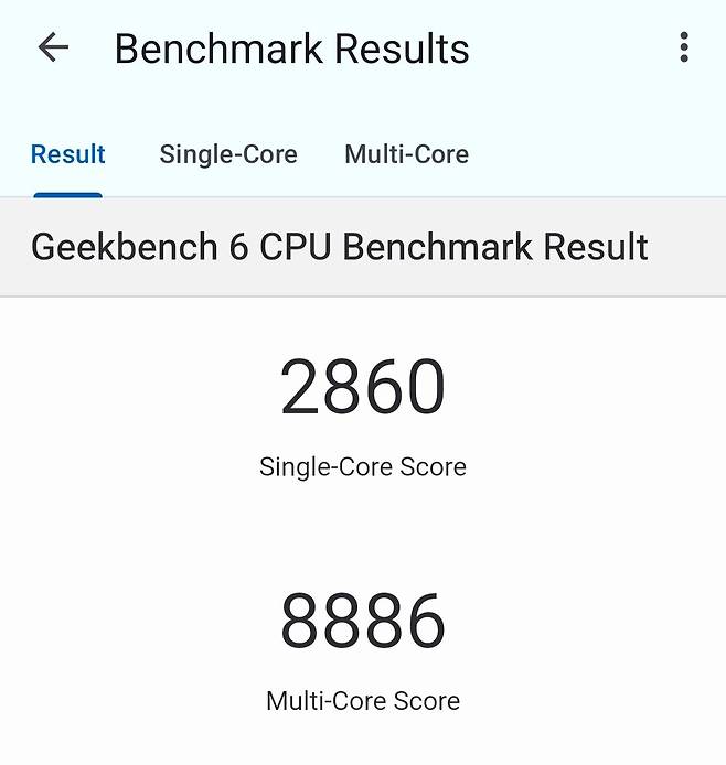 샤오미 15 울트라 성능 테스트 결과.
