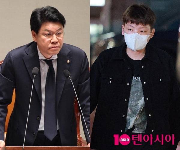 /사진 = 장제원 의원(왼쪽), 장용준(노엘)