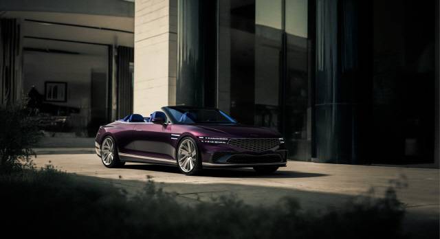 제네시스 엑스 그란 컨버터블. 제네시스 제공