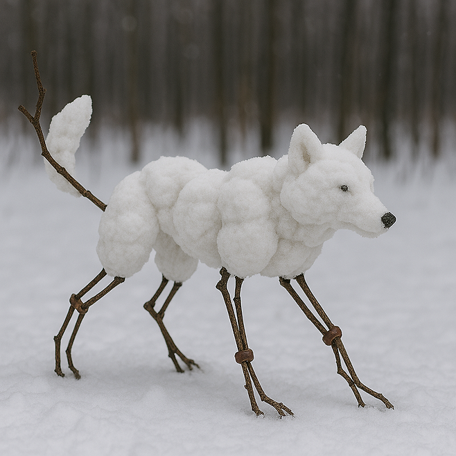 만들기 생각) 투시 롤로 만드는 눈사람!