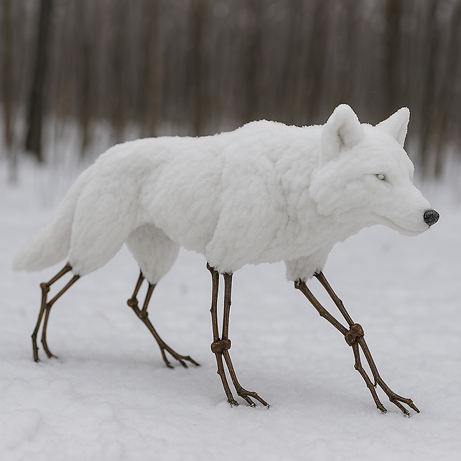 만들기 생각) 투시 롤로 만드는 눈사람!