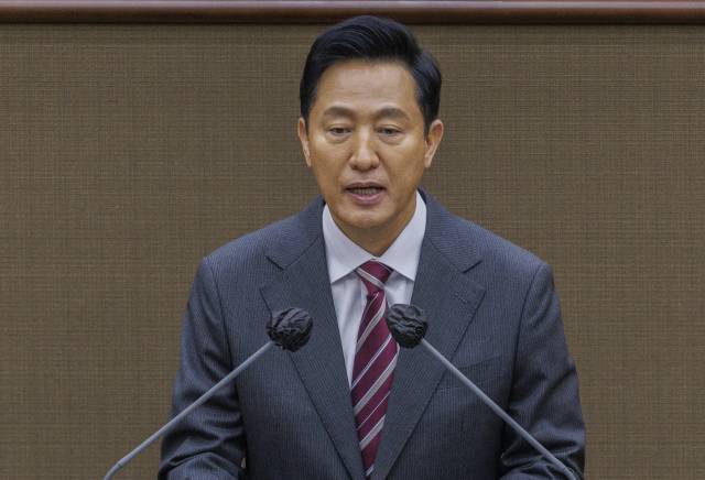 오세훈 서울시장. 연합뉴스