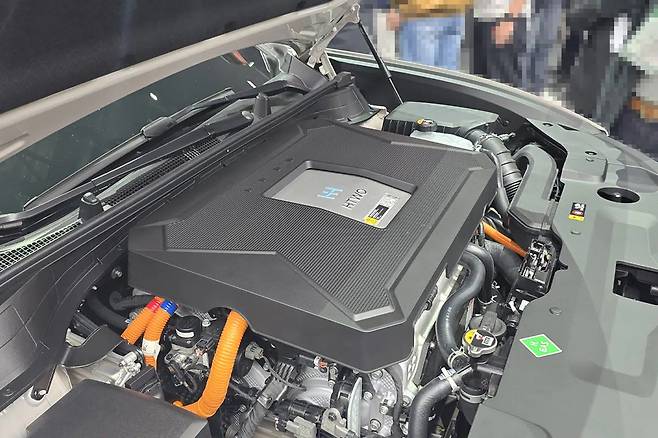 현대차 디 올 뉴 넥쏘 엔진룸