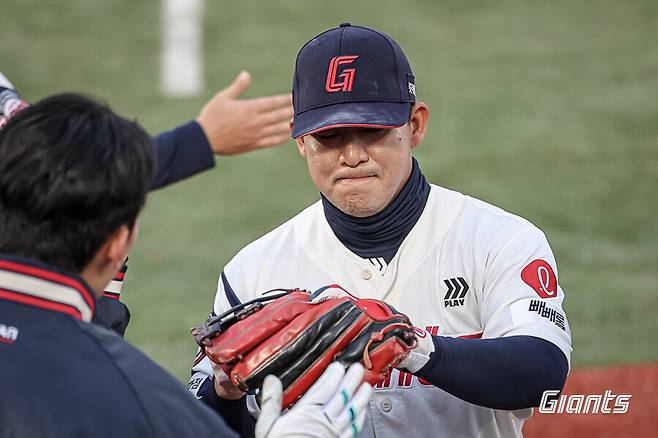 ▲ 김민성 ⓒ롯데 자이언츠