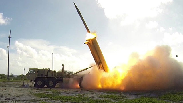 고고도미사일방어체계(THAAD·사드) 시스템. EPA연합뉴스