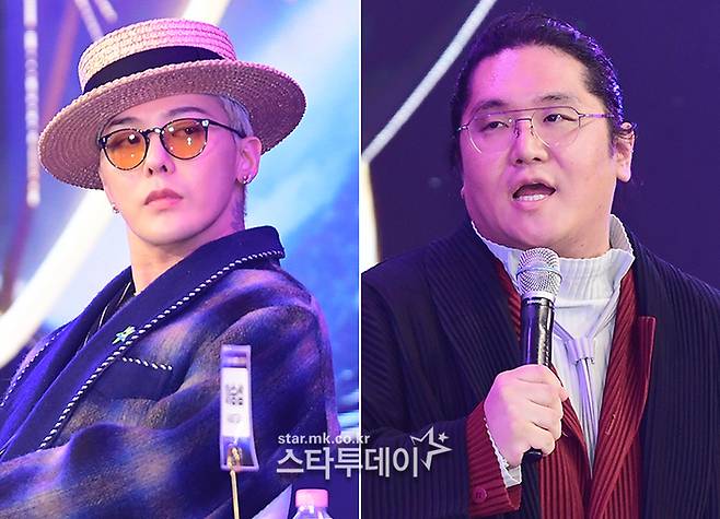 가수 지드래곤과 갤럭시코퍼레이션의 최용호 대표가 9일 한국과학기술원(KAIST)에서 열린 ‘이노베이트 코리아 2025’에 참석했다. 사진ㅣ강영국 기자