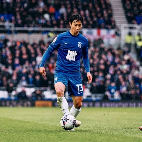 버밍엄 시티 미드필더 백승호. /사진=버밍엄 시티 공식 SNS