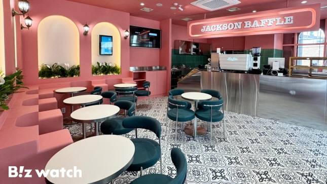 잭슨베이플(JACKSON BAFFLE) 1호점, 문정 직영점 내부 사진/자료=잭슨나인스제이에스 제공