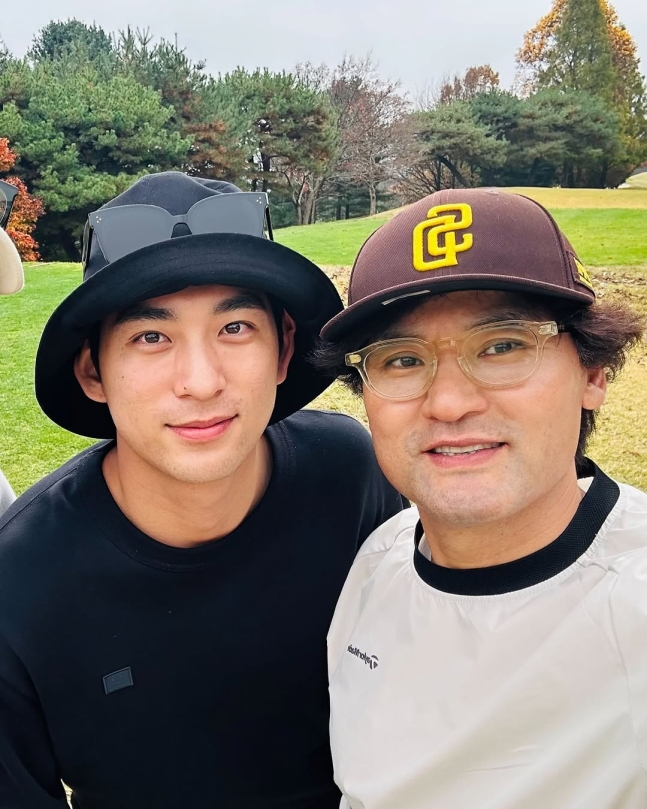 박찬호와 이정후. 박찬호 인스타그램