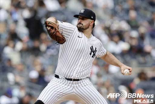 로돈은 이날 이정후에게 홈런 두 개 허용하며 패전투수가 됐다. 사진(美 뉴욕)=ⓒAFPBBNews = News1