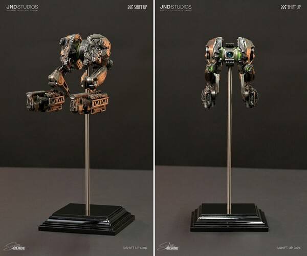 - 원작에서 그대로 가져온 듯한 퀄리티의 드론