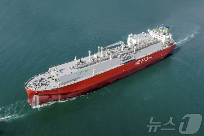 HD현대중공업의 초대형 에탄운반선 /사진=뉴스1