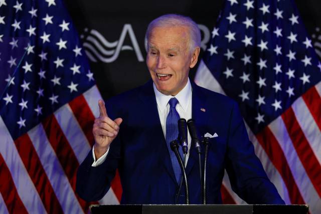 ▲ 15일(현지시간) 조 바이든 전 대통령이 시카고에서 열린 장애인 권익 비영리단체 'ACRD'의 전국 컨퍼런스에 참석해 연설을 가졌다. ⓒ로이터=연합뉴스
