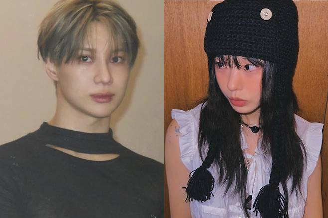 왼쪽부터 샤이니 태민, 노제. 각 인스타그램