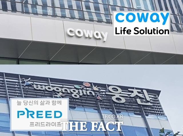 상조산업이 '웰엔딩' 산업으로 진화하는 가운데 렌털, 교육업계가 기존 영업망을 활용해 관련 사업에 뛰어들고 있다. /더팩트DB·코웨이·프리드라이프