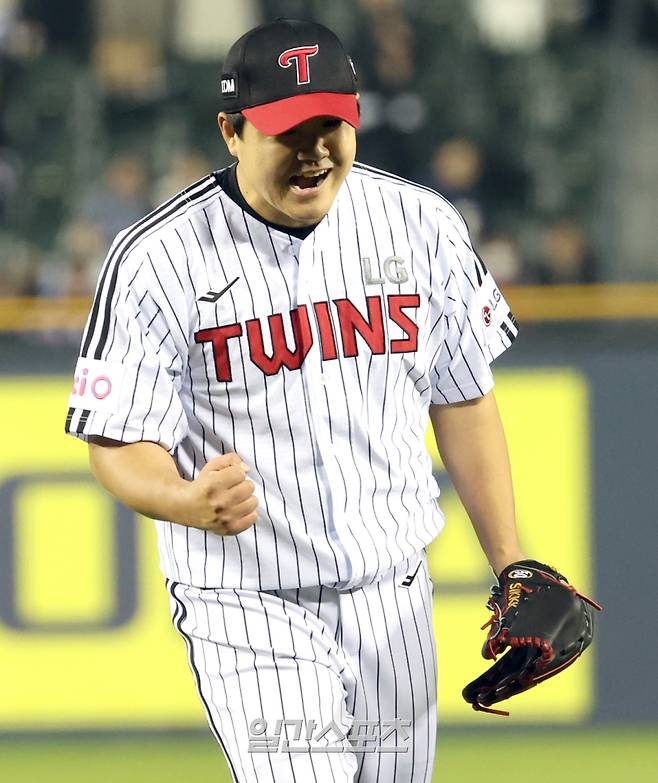 LG 마무리 투수 장현식. 정시종 기자