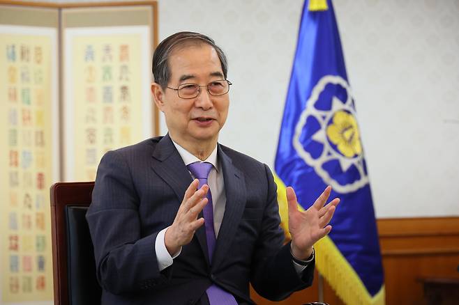 한덕수 대통령 권한대행 국무총리/뉴스1