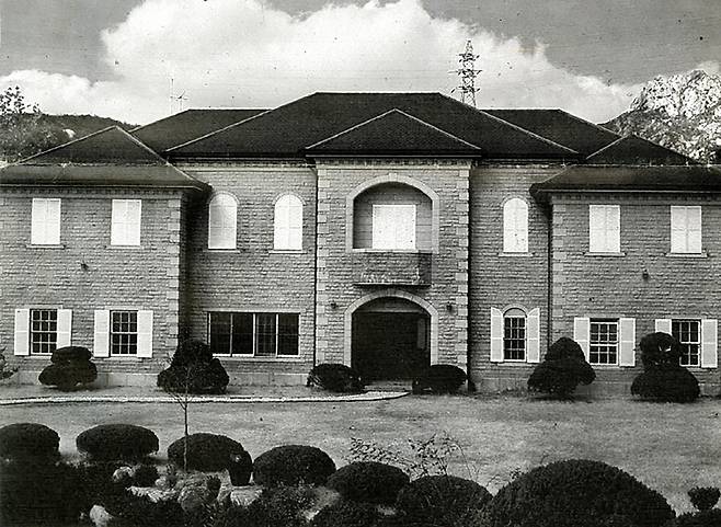 구기동 서울미술관 전경, 1981