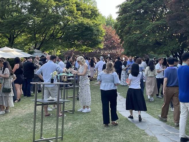 지난해 서울에서 진행된 뉴질랜드 와인 페스티벌 현장 모습.