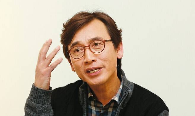 유시민 작가. 한겨레 자료사진