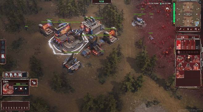 ▲ 하베스터 하나 있는 것보다는 심적으로 안정적인(?) 구도