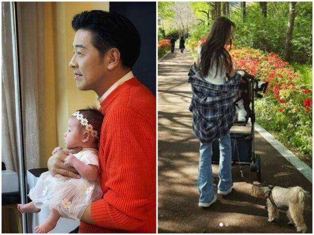 류시원 가족./소셜미디어