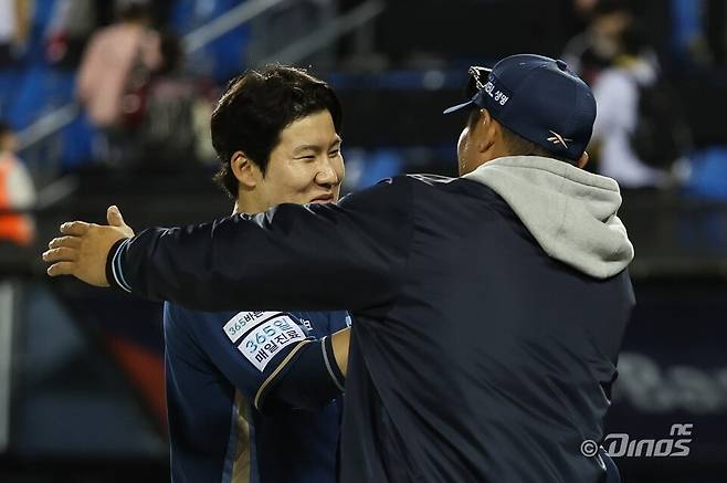 NC 다이노스가 LG 트윈스를 상대로 위닝시리즈를 거뒀다. (NC 다이노스 제공)