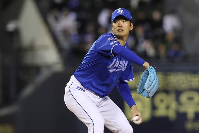 백정현. 사진제공=삼성 라이온즈