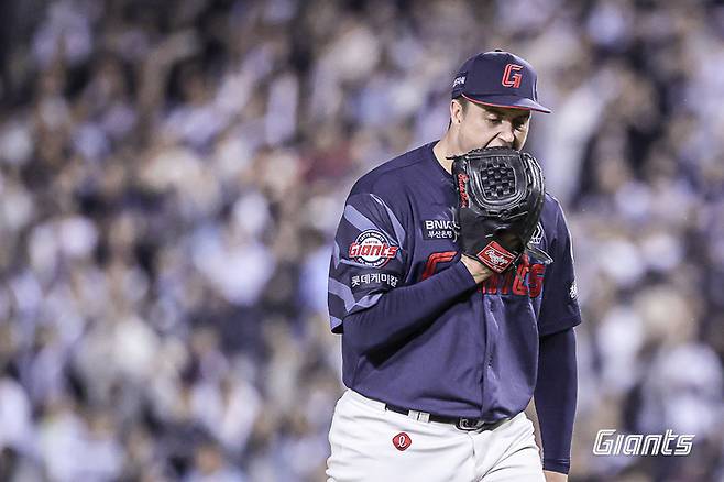 데이비슨이 25일 잠실 두산전 QS를 기록했다. 사진 | 롯데 자이언츠