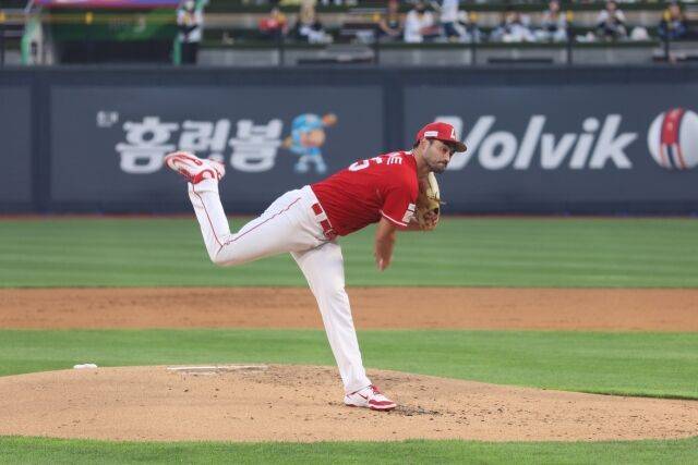 SSG 랜더스 미치 화이트./SSG 랜더스