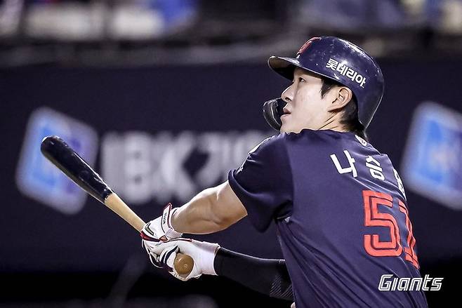 25일 홈런으로 승리를 이끈 롯데 나승엽 선수