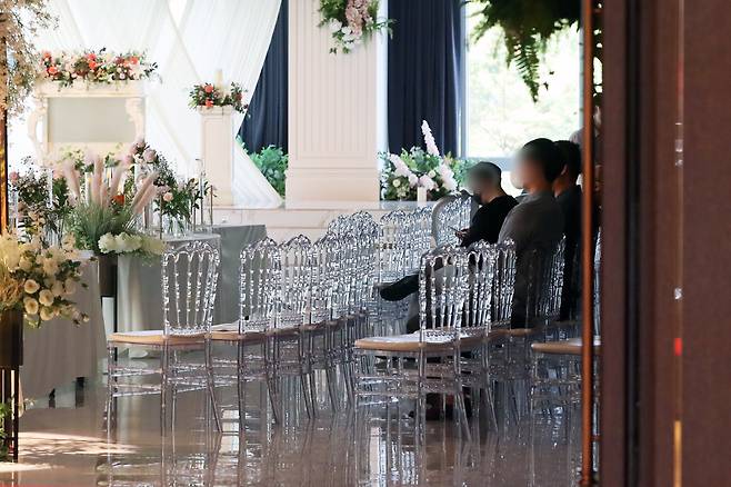 한 결혼식장(기사 내용과 무관). /뉴스1