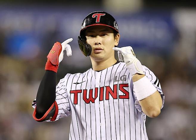 ▲ LG 부동의 리드오프로 돌아와야 하는 홍창기 ⓒ연합뉴스