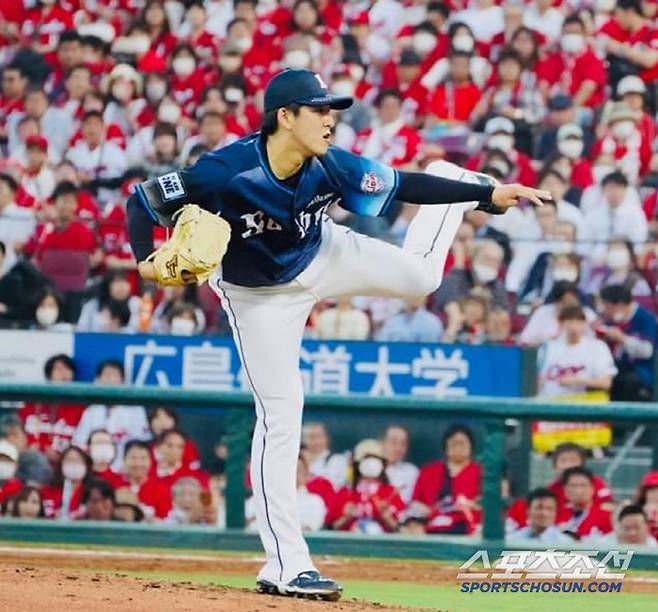 세이부 좌완 스미다. 4경기에 선발등판해 4승을 올렸다. 28일 현재 퍼시픽리그 평균자책점 1위다. 사진캡처=세이부 라이온즈 SNS