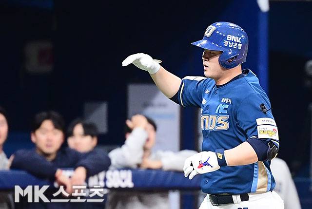 NC 김형준은 29일 광주 KIA전에서 홈런포를 가동했다. 사진=김영구 기자
