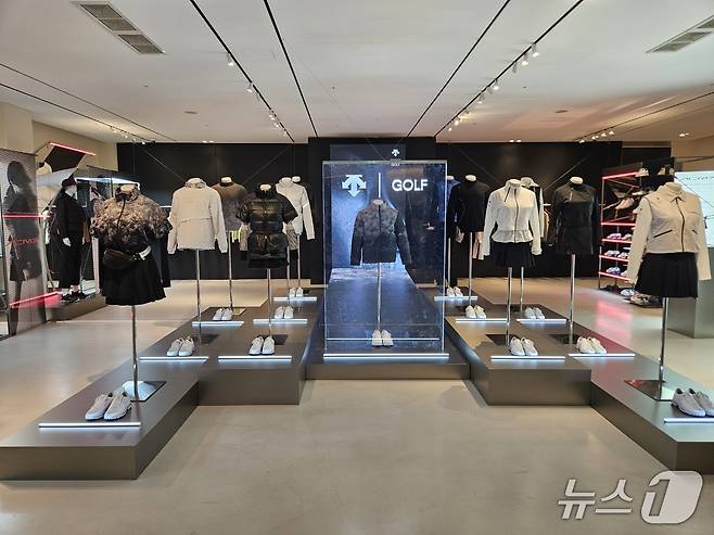 데상트골프가 30일 서울 청담동 소재 클럽디청담에서 '2025 비전 쇼케이스'를 개최했다.ⓒ 뉴스1/김진희 기자.