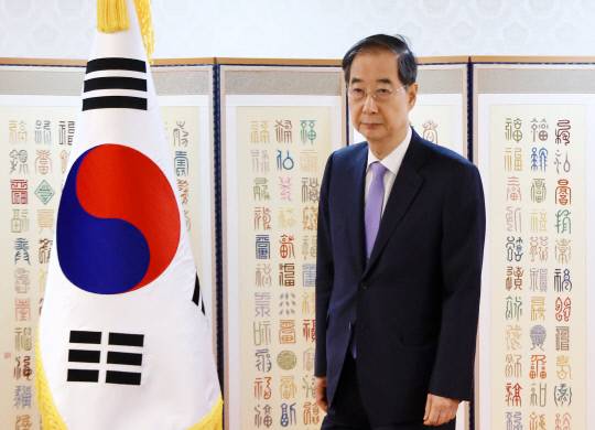 한덕수 대통령 권한대행 국무총리. 연합뉴스