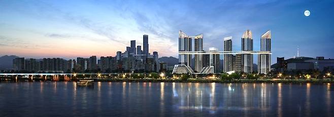 HDC현대산업개발이 용산정비창 전면1구역 재개발 사업 조합 원안 대비 분양면적을 추가 확보해 약 3755억원 이상의 추가 분양수입을 올릴 수 있는 조합원 수익 극대화 방안을 제시했다고 30일 밝혔다.ⓒHDC현대산업개발