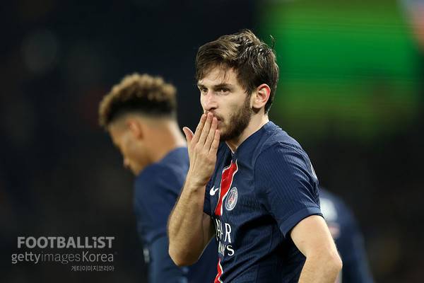 흐비차 크바라츠헬리아(파리생제르맹). 게티이미지코리아