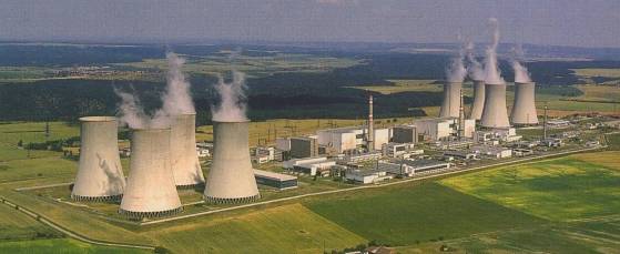 체코 신규 원자력발전소 건설 부지인 두코바니에서 운영 중인 원전 모습. 사진 대우건설