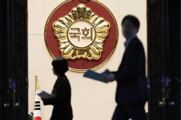 ▲ 국회 본회의장 앞. ⓒ연합뉴스