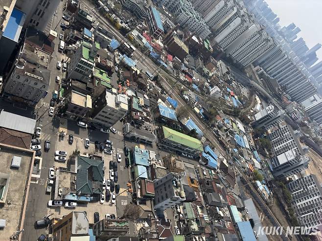 서울 용산구 용산정비창전면1구역 모습. 조유정 기자