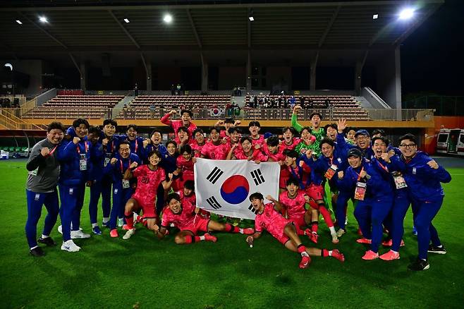 이창원 감독이 이끄는 U-20 대표팀은 9월 2025 칠레 U-20 월드컵을 준비하고 있다. 이 감독은 이달 국내소집훈련과 다음 달 이집트 친선대회를 통해 팀의 완성도를 최대한 높이겠다는 의지다. 사진제공|대한축구협회