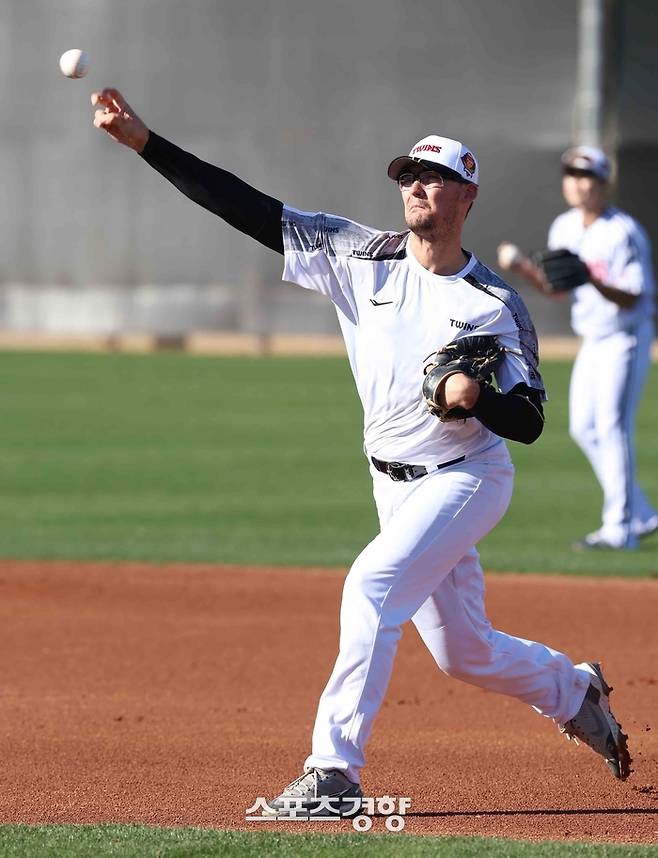 LG 대체 외국인 선수 코엔 윈. LG트윈스 제공