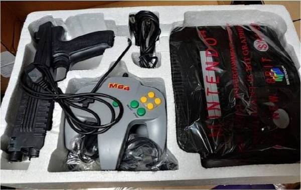 닌텐도 64 짝퉁 M64 게임기;;;